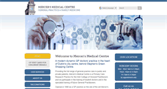 Desktop Screenshot of mercersmedicalcentre.com